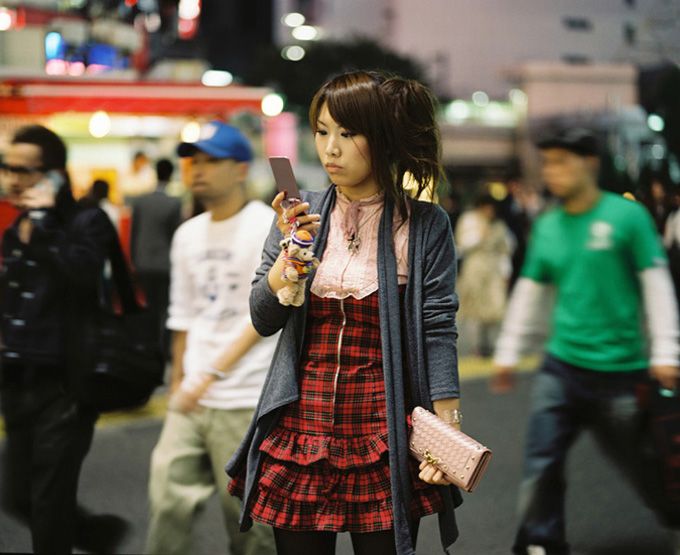 Shibuya, Tokyo 2008     -   Colour Print, 100 x 123 cm, 5+2 AP, framed