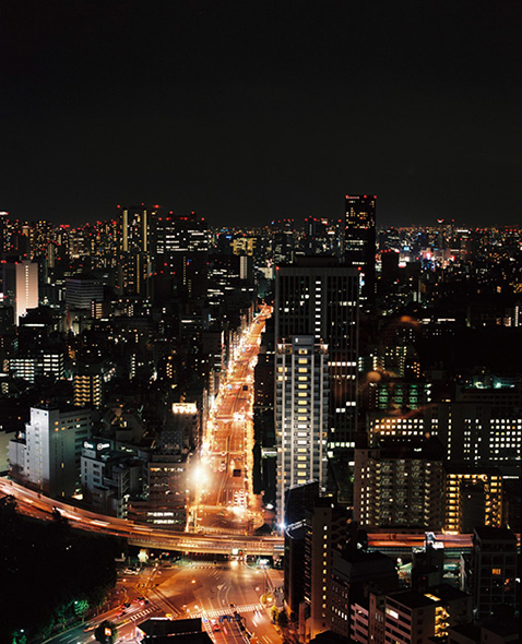 Tokyo Tower 1, Tokyo 2008   -   Colour Print, 100 x 123 cm, 5+2 AP, framed
