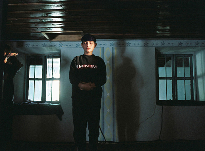 Freitagsgebet. Tranak, Bulgarien 2006